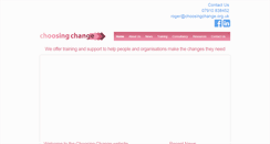Desktop Screenshot of choosingchange.org.uk